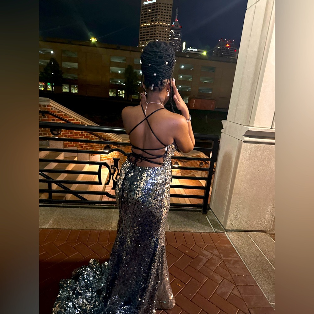 Sparkly Sequin Prom Dress